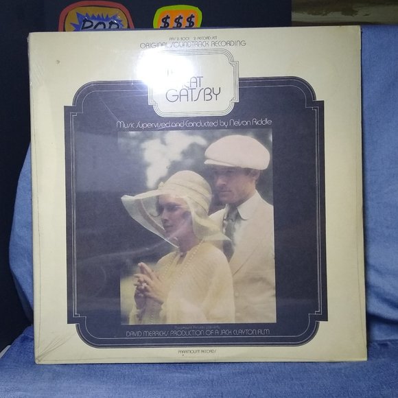 The Great Gatsby Soundtrack 2LP Gatefold 1974 FACTORY SEALED MINT!!!!
